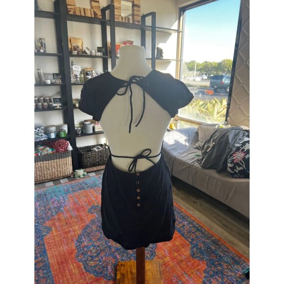 Free People Meika Mini Dress Endless Summer Black XS - Picture 5 of 5